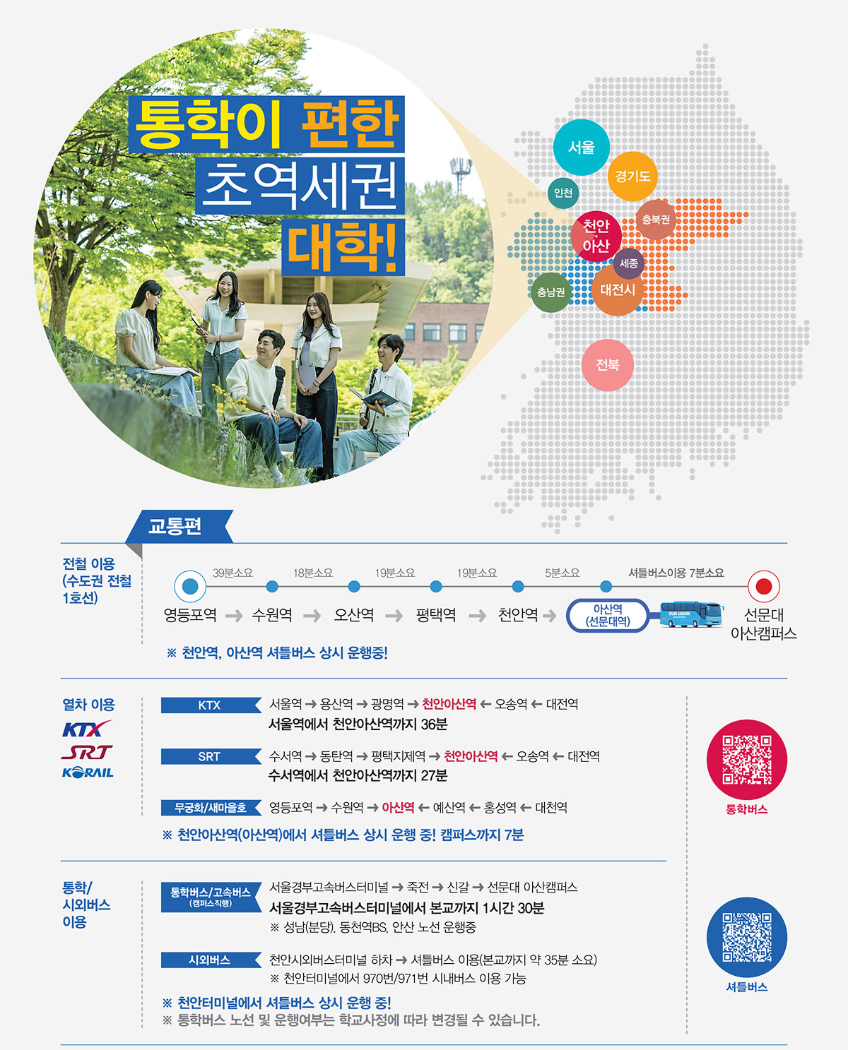 선문대학교입시홍보 영역
